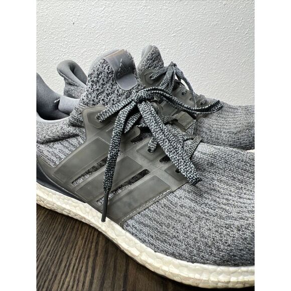 Adidas Ultra Boost 3.0 Mens Sz 11 Shoes Mystery Grey 2017 Style BA8849 - Picture 4 of 16